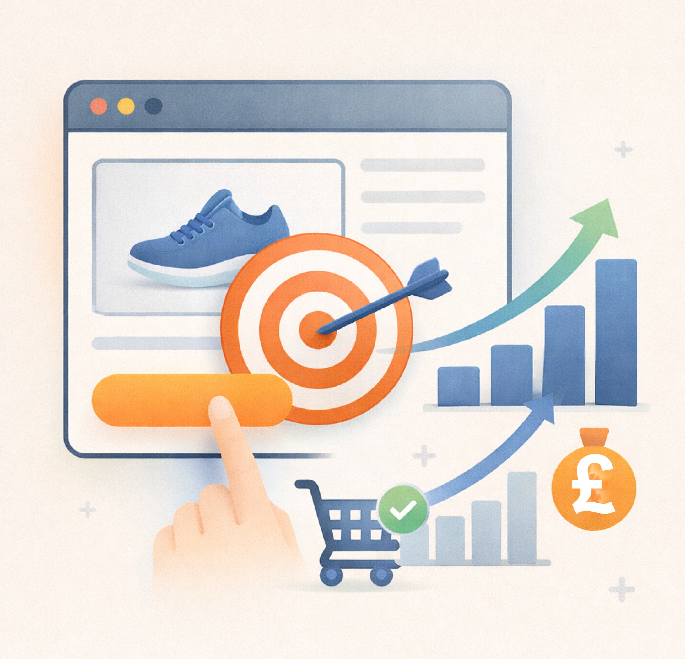 Link between advert relevance and conversion rates