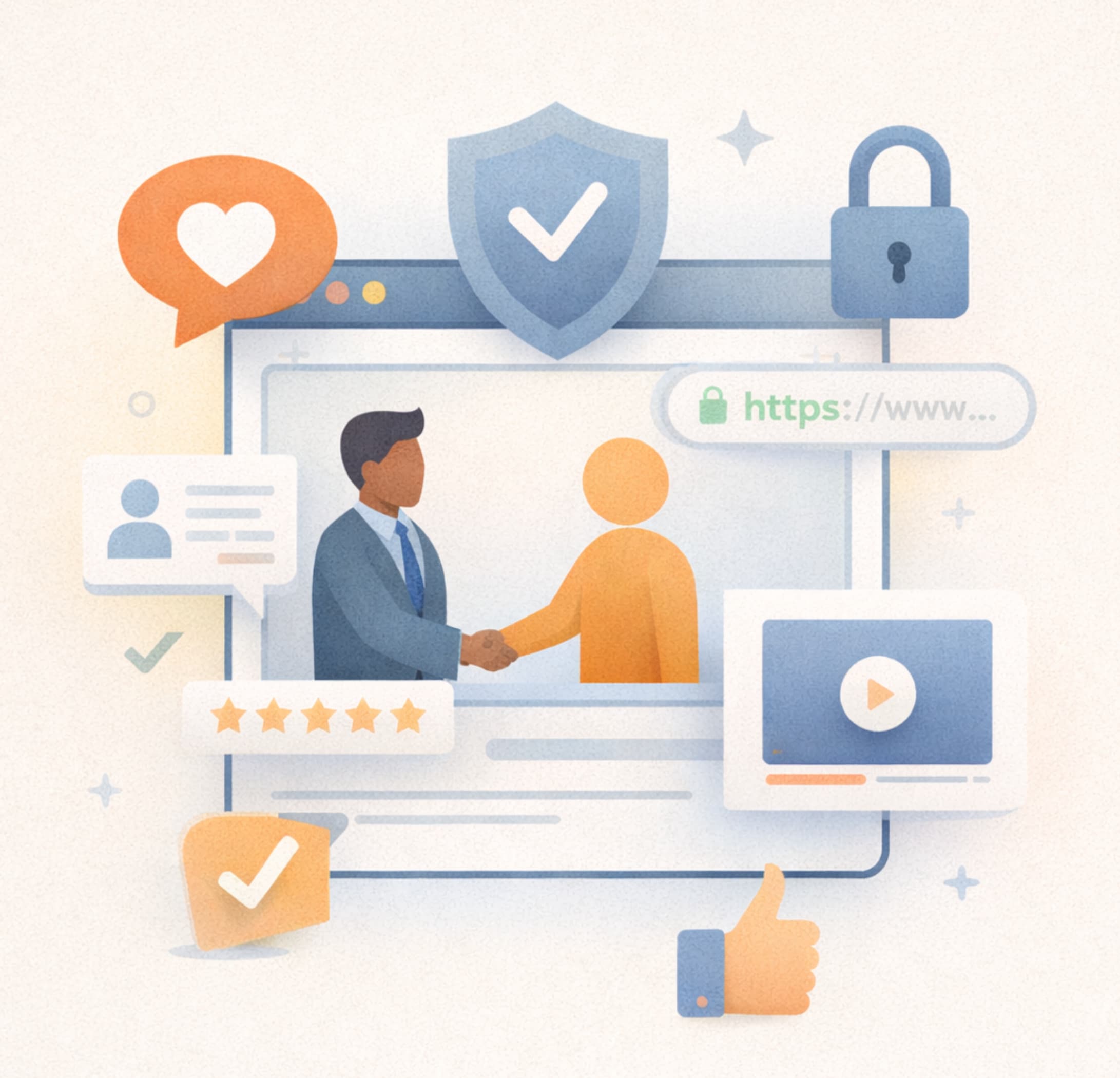 Creating content that builds trust before the first sale