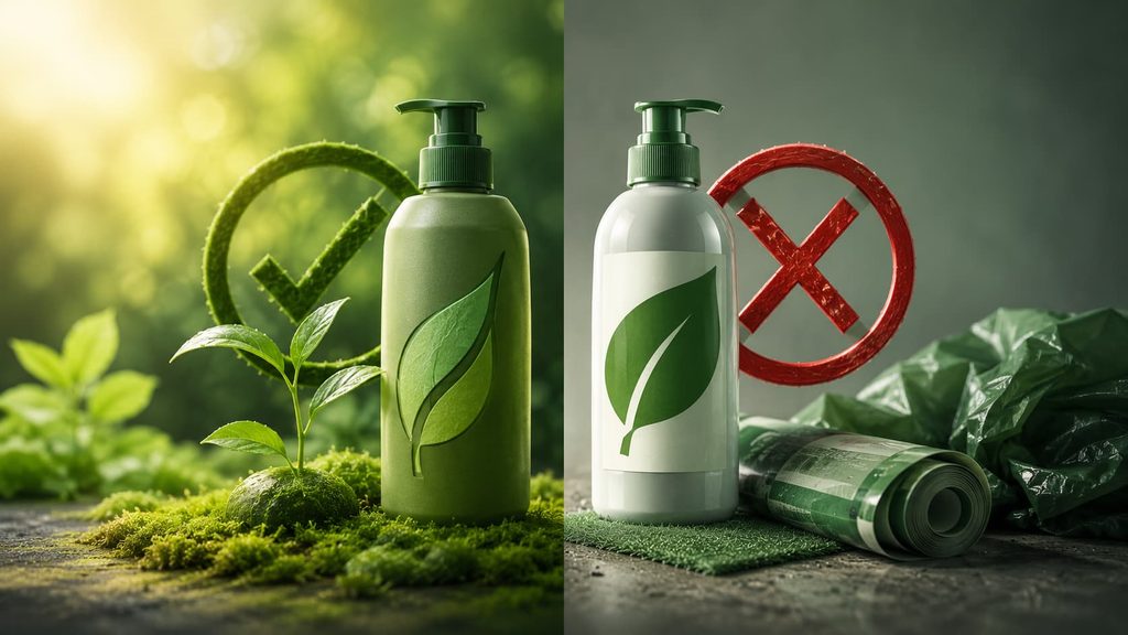 Genuine sustainability vs greenwashing